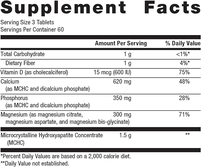 Bone Builder with Magnesium | Metagenics® | 90 Tablets