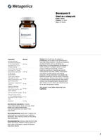 Benesom™ | Metagenics® | 60 Tablets