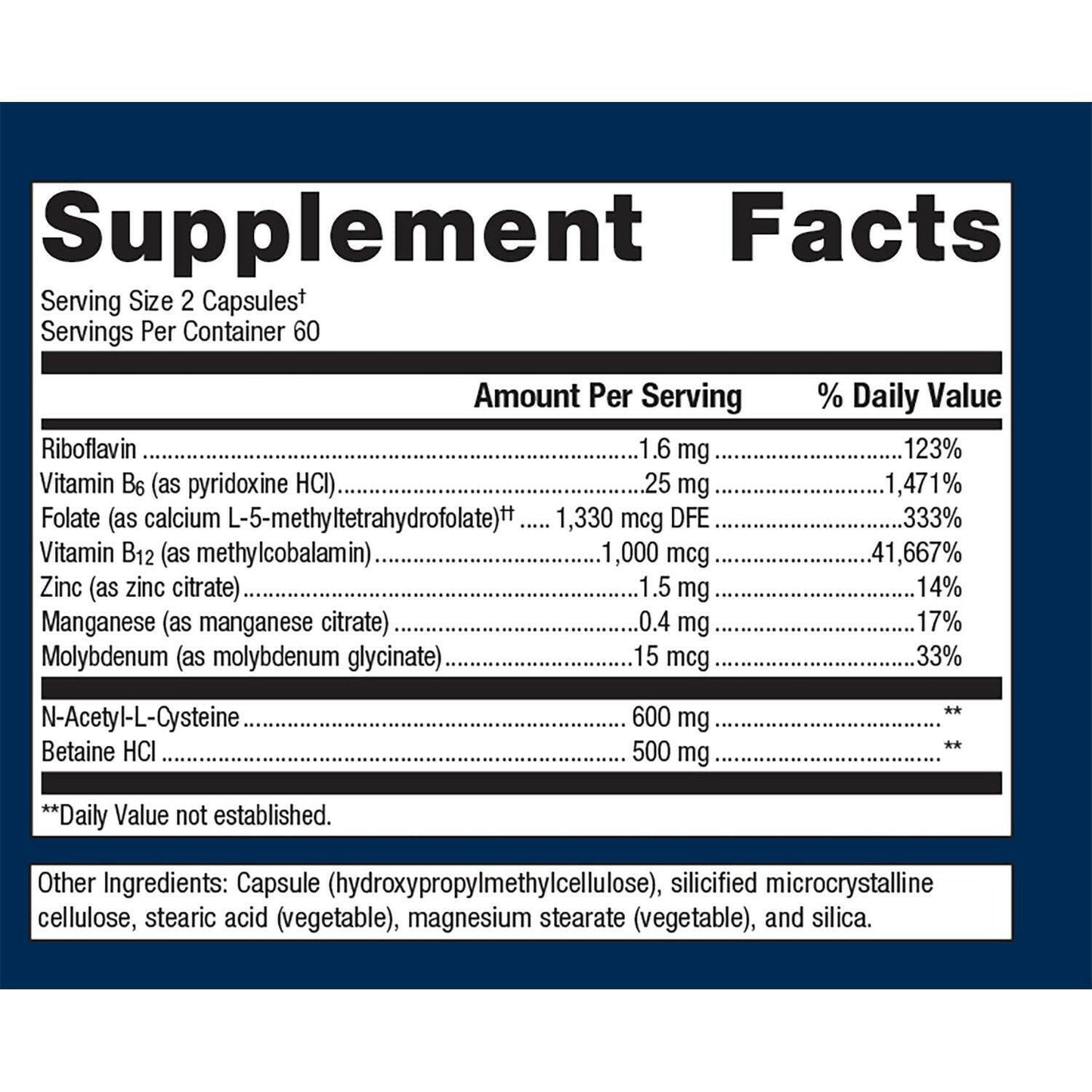 MethylCare™ (Formerly Vessel Care™) | Metagenics® | 120 Capsules