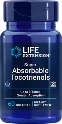 Super Absorbable Tocotrienols | Life Extension® | 60 Softgels