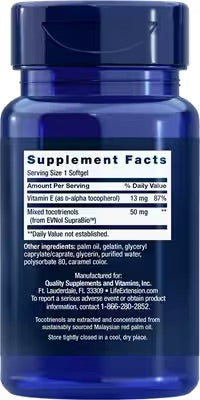 Super Absorbable Tocotrienols | Life Extension® | 60 Softgels