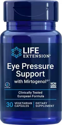 Eye Pressure Support with Mirtogenol® | Life Extension® | 30 Vegetarian Capsules