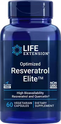 Optimized Resveratrol Elite™ | Life Extension® | 60 Vegetarian Capsules