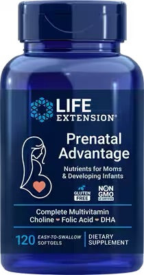 Prenatal Advantage | Life Extension® | 120 Softgels