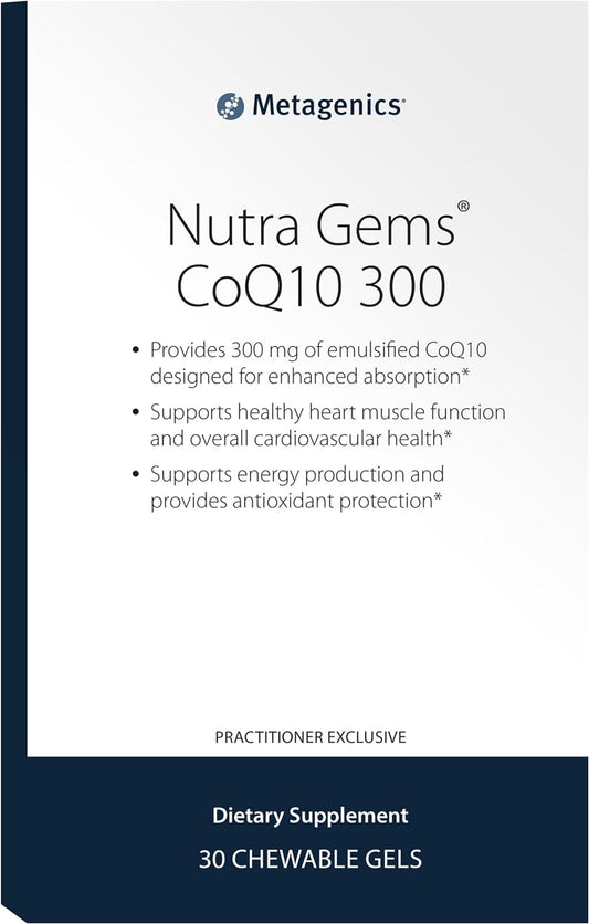 NutraGems™ CoQ10 300 | Metagenics® | 30 Servings