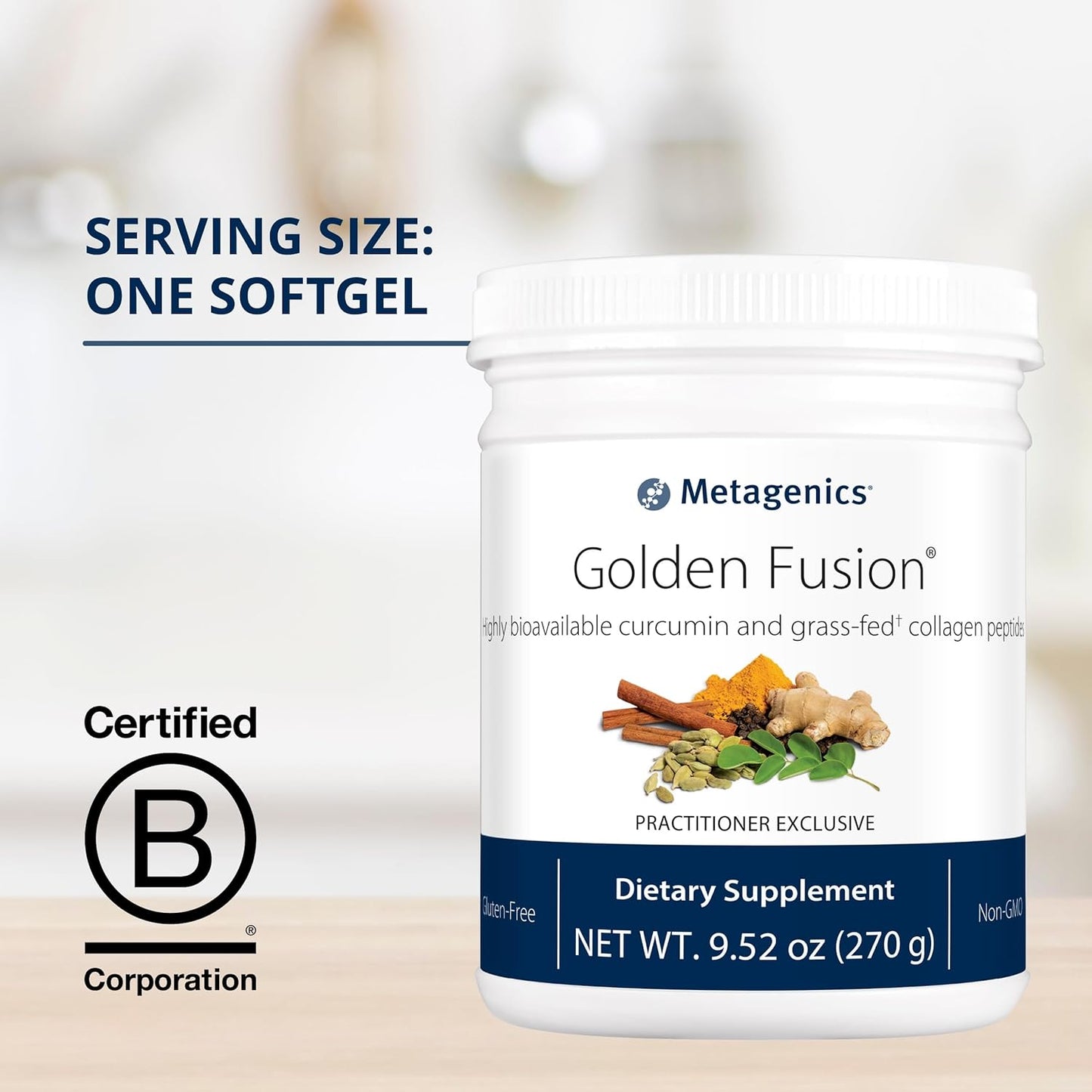 Golden Fusion® | Metagenics® | 30 Servings