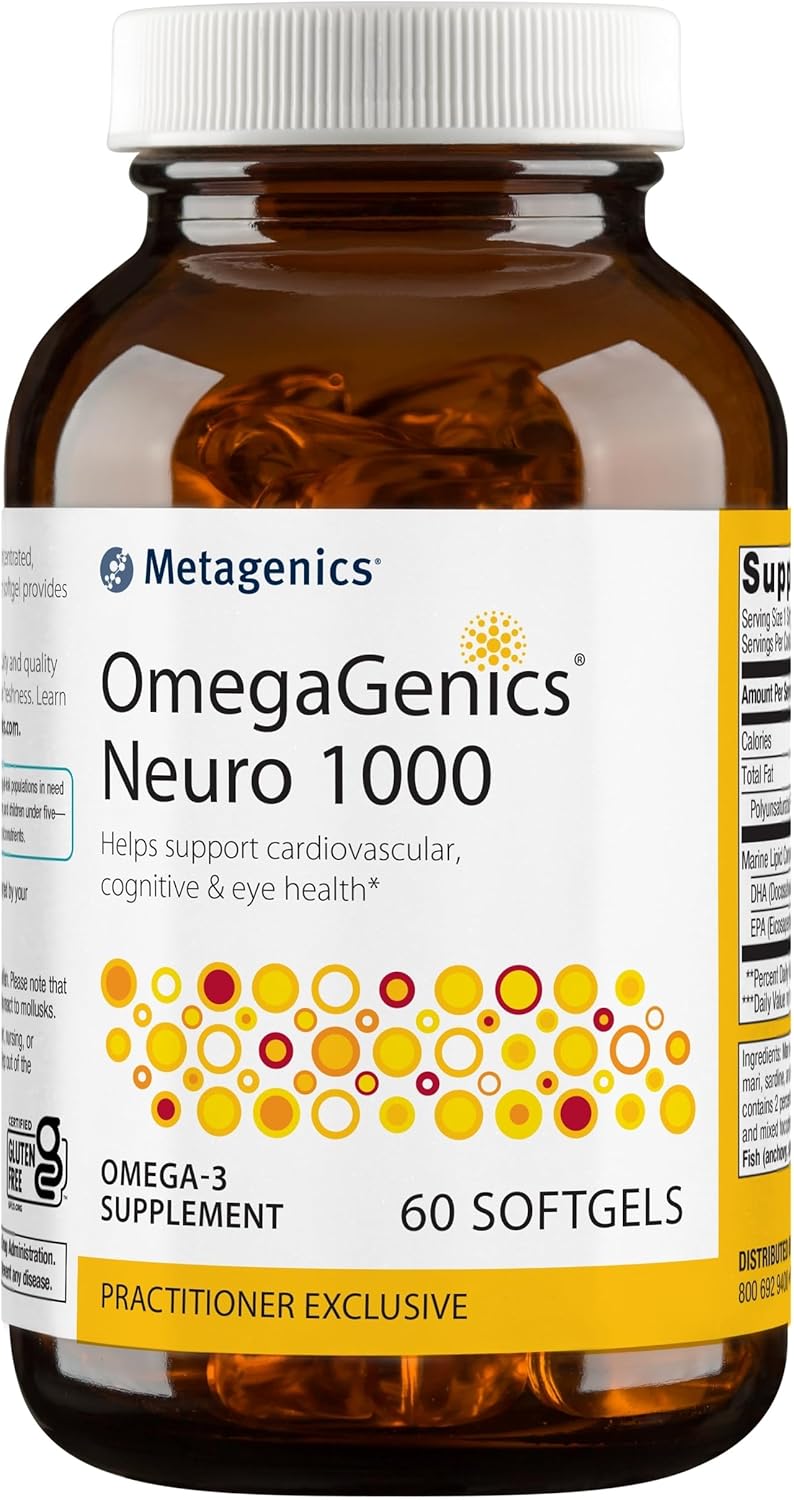 OmegaGenics® Neuro 1000 | Metagenics® | 60 Softgels