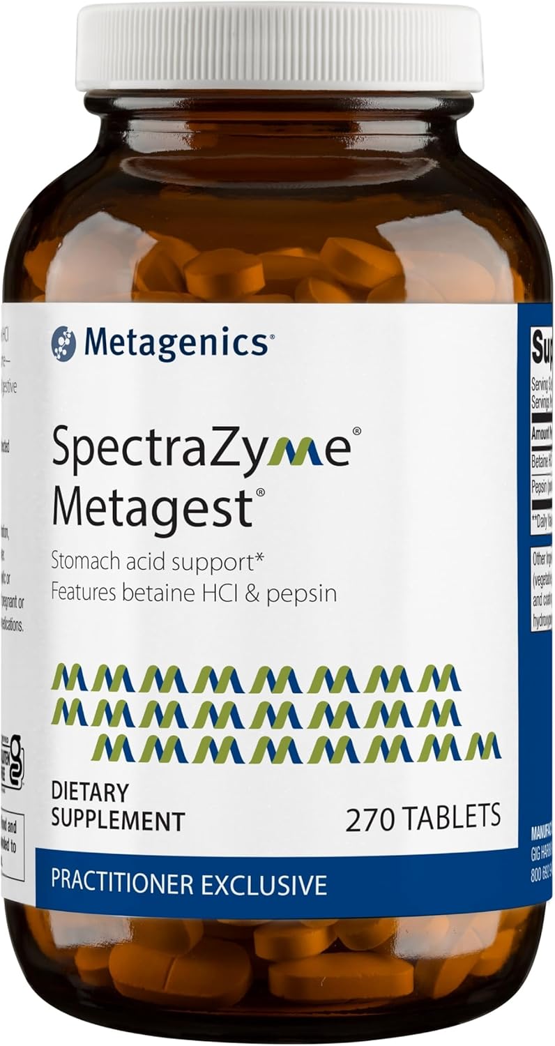 SpectraZyme Metagest | Metagenics® | 90 or 270 Tablets