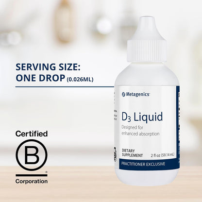 D3 Liquid | Metagenics® | 2 fl oz