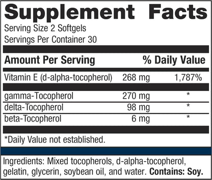 E Complex-1:1™ | Metagenics® | 60 Softgels