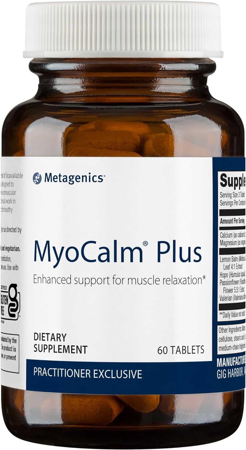 MyoCalm® Plus | Metagenics® | 60 or 180 Tablets