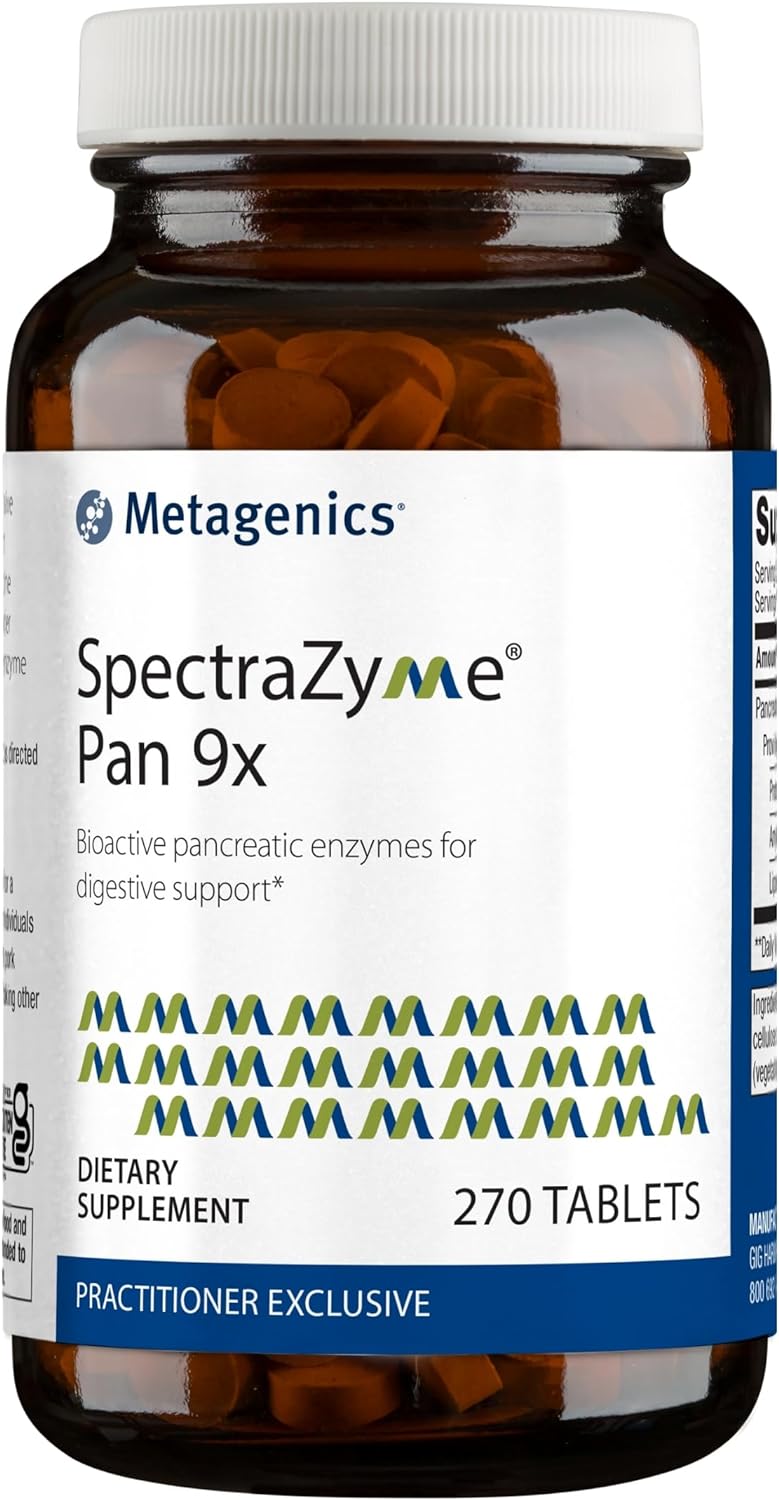 SpectraZyme® Pan 9X | Metagenics® | 90 Tablets