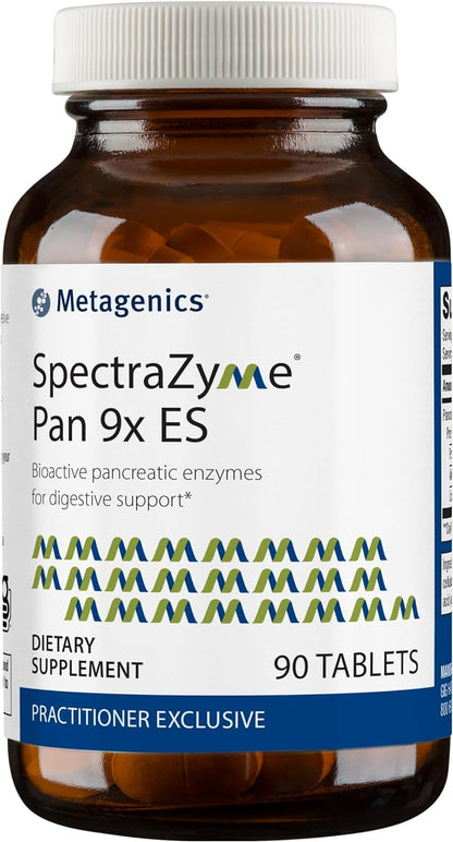 SpectraZyme® Pan 9x ES | Metagenics® | 90 Tablets