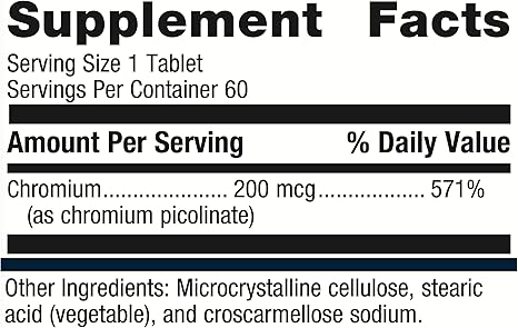 Chromium Picolinate™ | Metagenics® | 60 Tablets