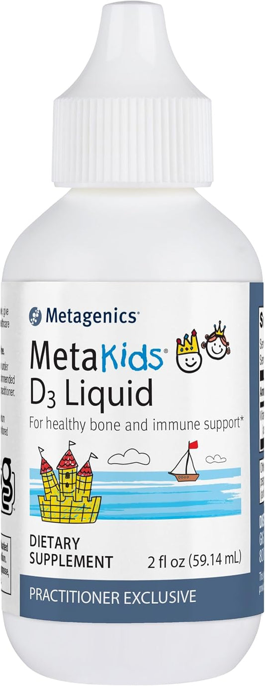 MetaKids D3 Liquid | Metagenics® | (2 fl oz) 2,275 Servings