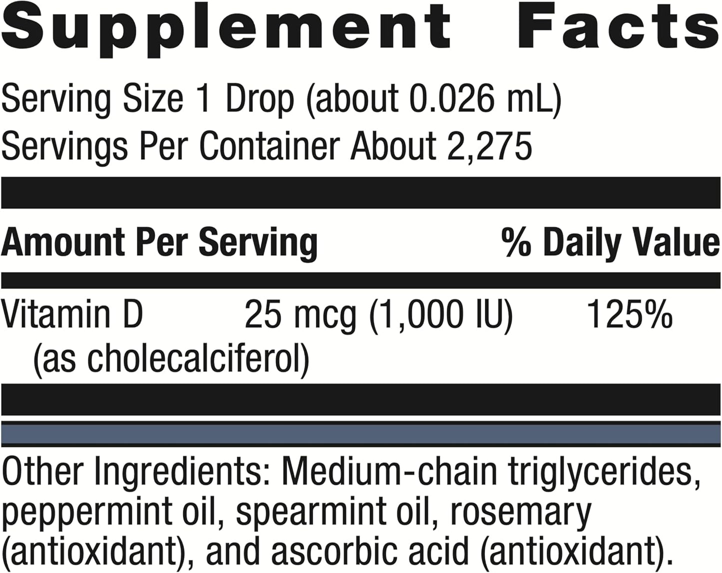 MetaKids D3 Liquid | Metagenics® | (2 fl oz) 2,275 Servings