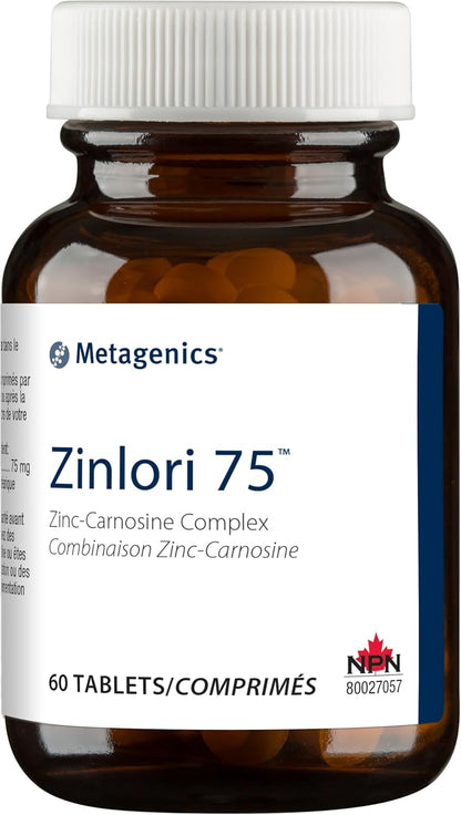 Zinlori 75™ | Metagenics® | 60 Tablets