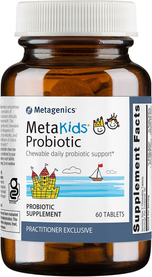 Open image in slideshow, MetaKids Probiotic | Metagenics® | 60 or 120 Tablets
