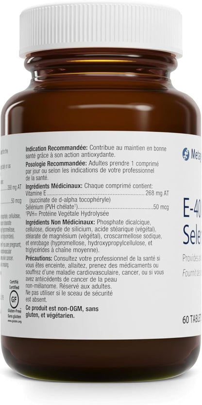 E-400 Selenium™ | Metagenics® | 60 Tablets