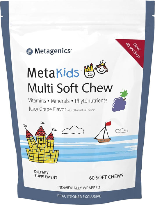 MetaKids Multi Soft Chew Grape Flavor | Metagenics® | 60 Soft Chews