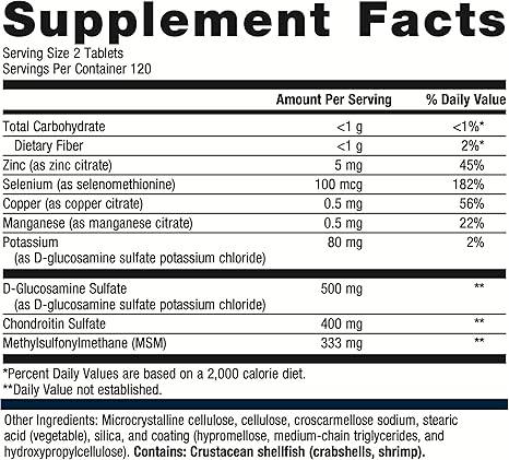 ChondroCare™  | Metagenics® | 240 Tablets