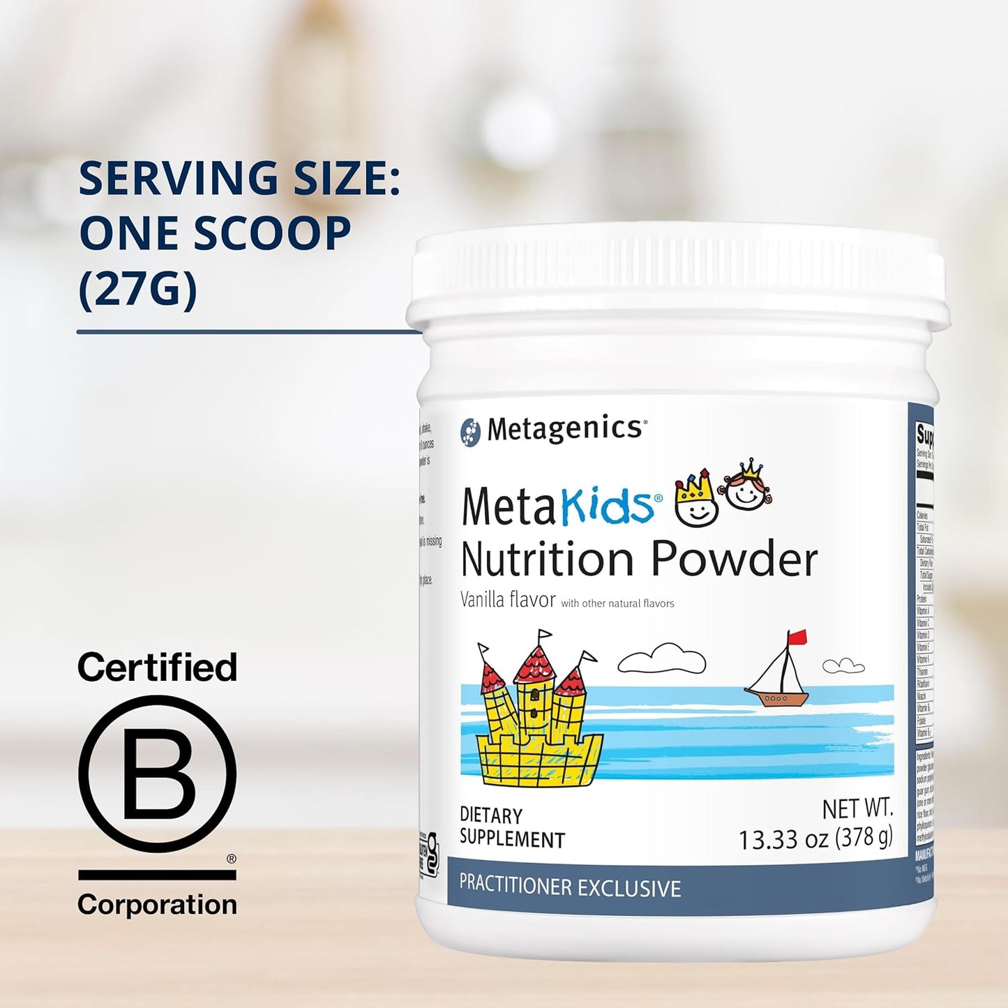 MetaKids Nutrition Powder | Metagenics® | (13.33 Oz) 14 Servings