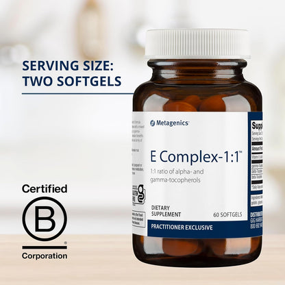 E Complex-1:1™ | Metagenics® | 60 Softgels