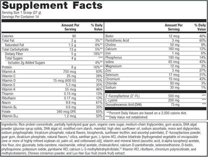 MetaKids Nutrition Powder | Metagenics® | (13.33 Oz) 14 Servings