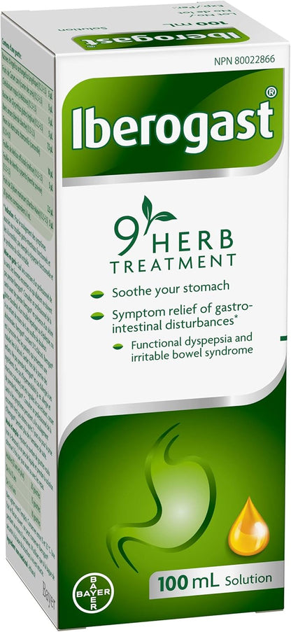 9 Herb Gut Health Treatment | Iberogast® | 100 mL