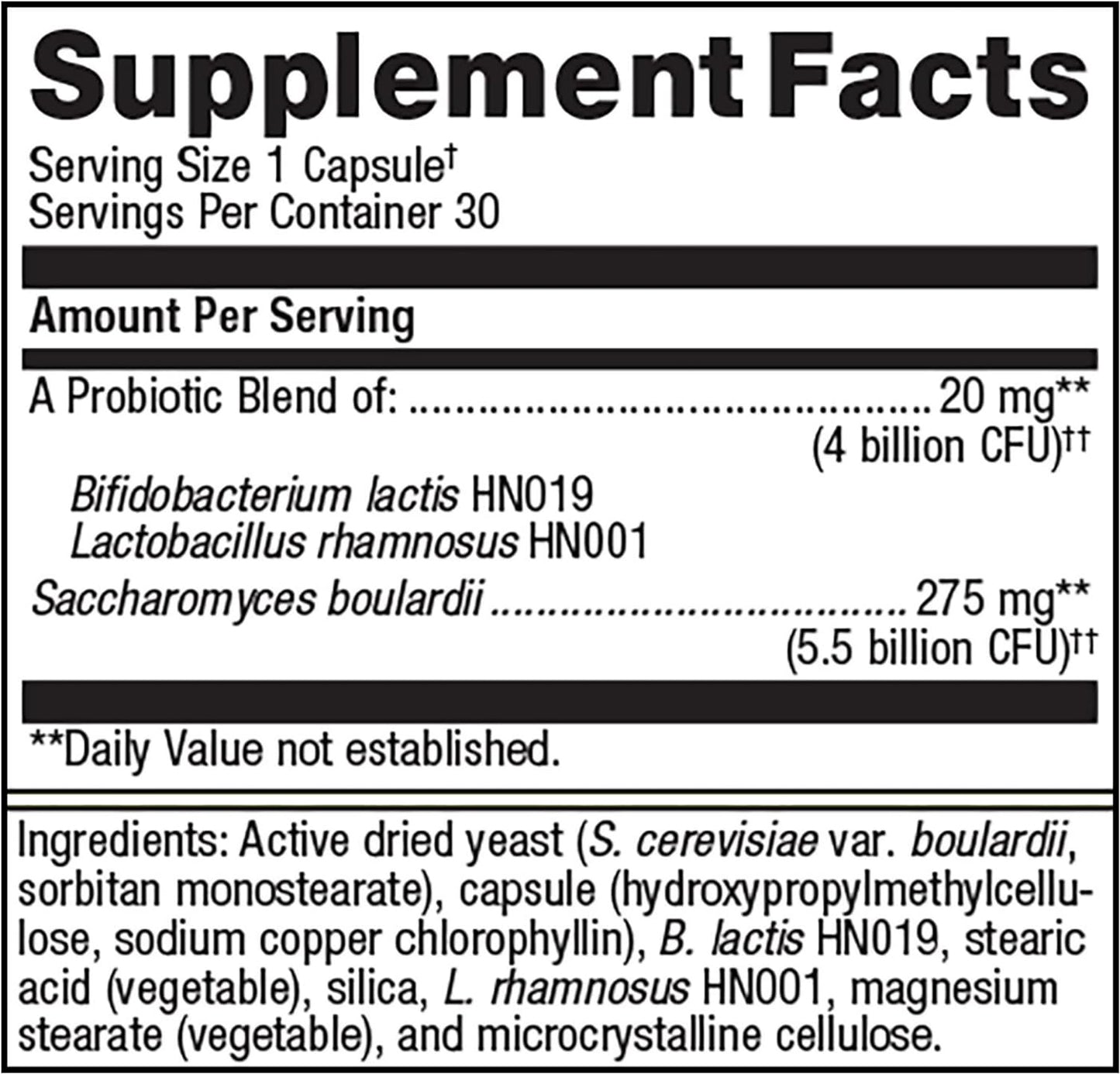 UltraFlora® Acute Care | Metagenics® | 30 Capsules