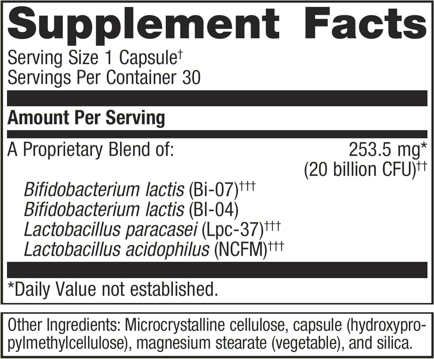 UltraFlora® Restore | Metagenics | 30 Capsules