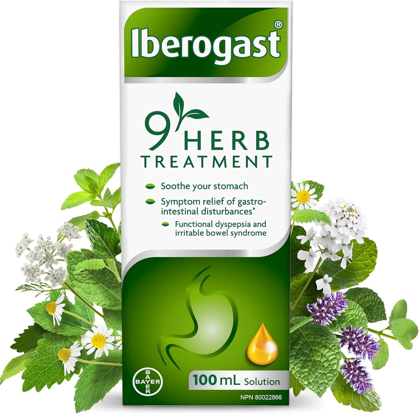 9 Herb Gut Health Treatment | Iberogast® | 100 mL