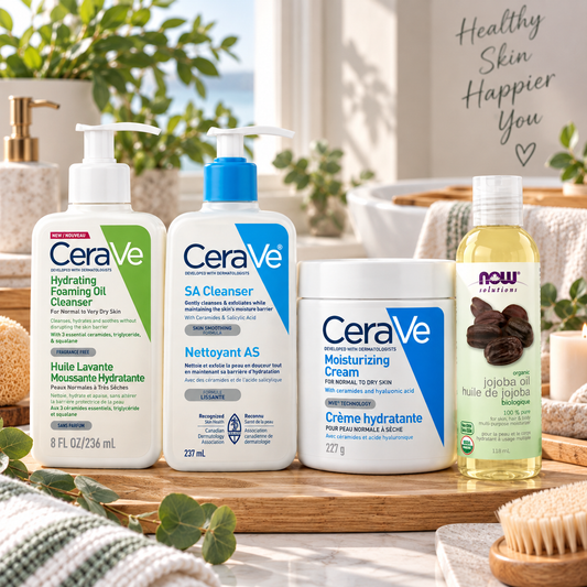 Bath & Body Routine – Cleanse, Exfoliate, Moisturize & Nourish