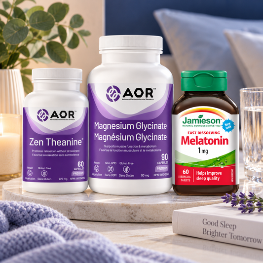 Sleep & Relaxation Routine – Magnesium, L-Theanine & Melatonin Support