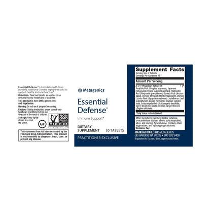 Essential Defense® | Metagenics® | 30 Tablets