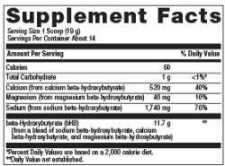 Exogenous Ketones Salts | Metagenics® | 263.2 g Powder