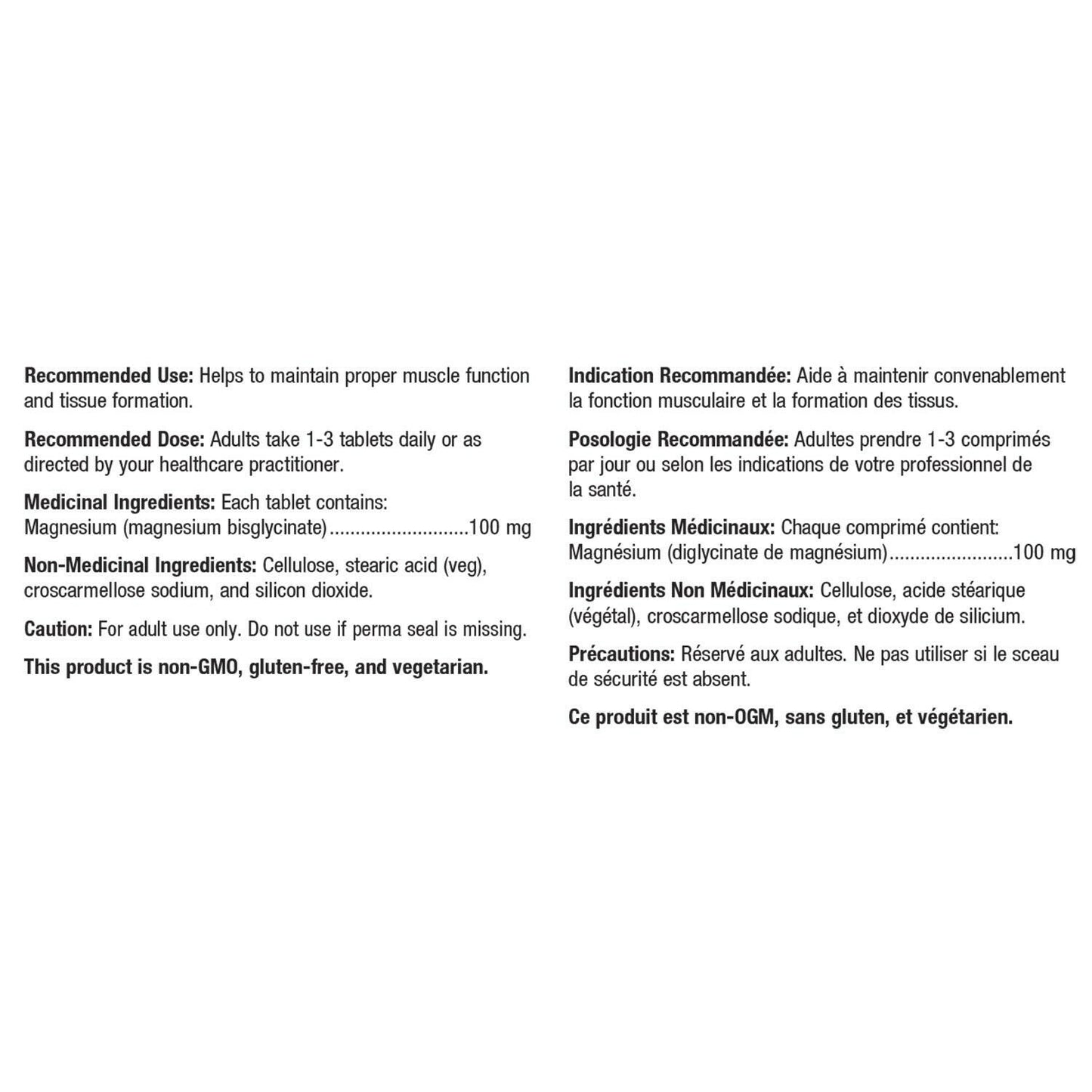 Mag Glycinate | Metagenics® | 120 Tablets