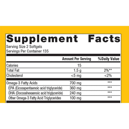 OmegaGenics EPA-DHA 300 | Metagenics® | 270 Softgels