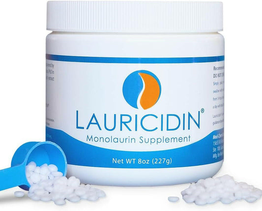 Original Monolaurin | Lauricidin® | 8oz (227 gr) Jar