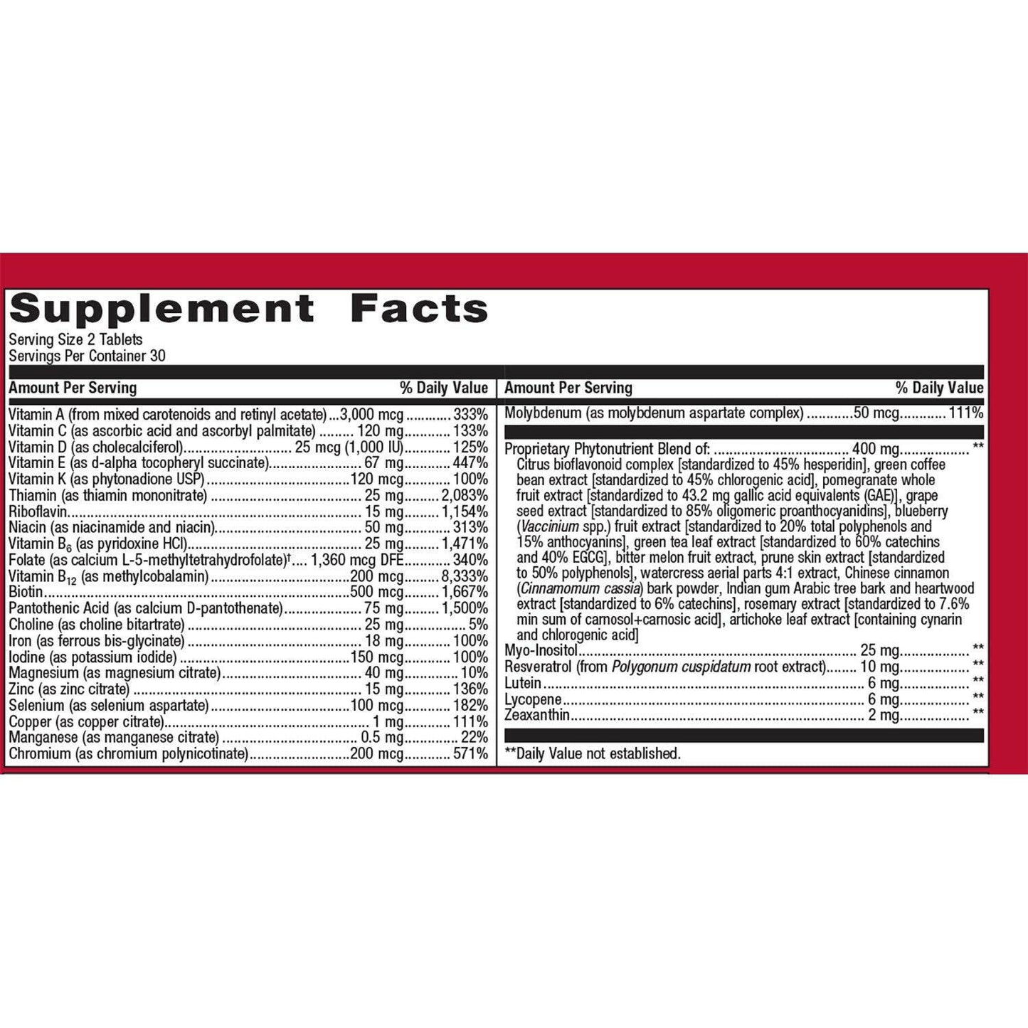 PhytoMulti with Iron | Metagenics® | 60 Tablets