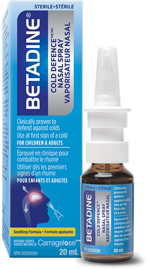 BETADINE Cold Defence Nasal Spray 20ML